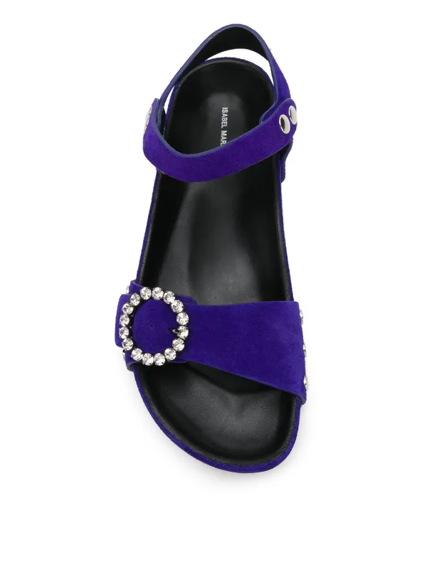 isabel marant crystal sandals