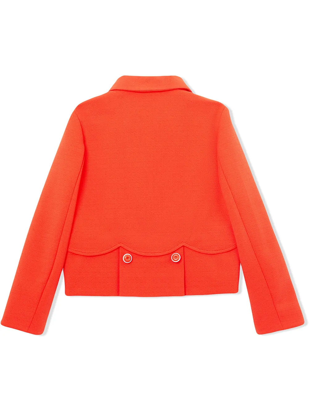 Burberry Kids Jas met dubbele rij knopen Rood