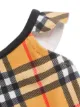 Burberry Kids ثوب سباحة كاروهات مزين بكرانيش