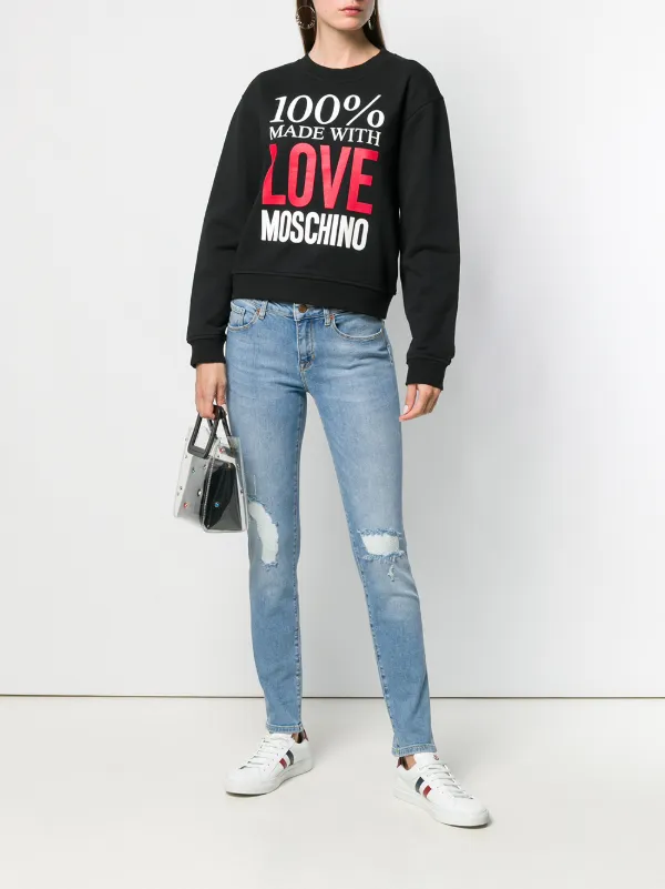 love moschino bags online, Love Moschino Jeans in Distressed love moschino bags online, Love Moschino Jeans in Distressed