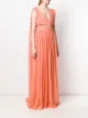 Alberta Ferretti draped empire line dress