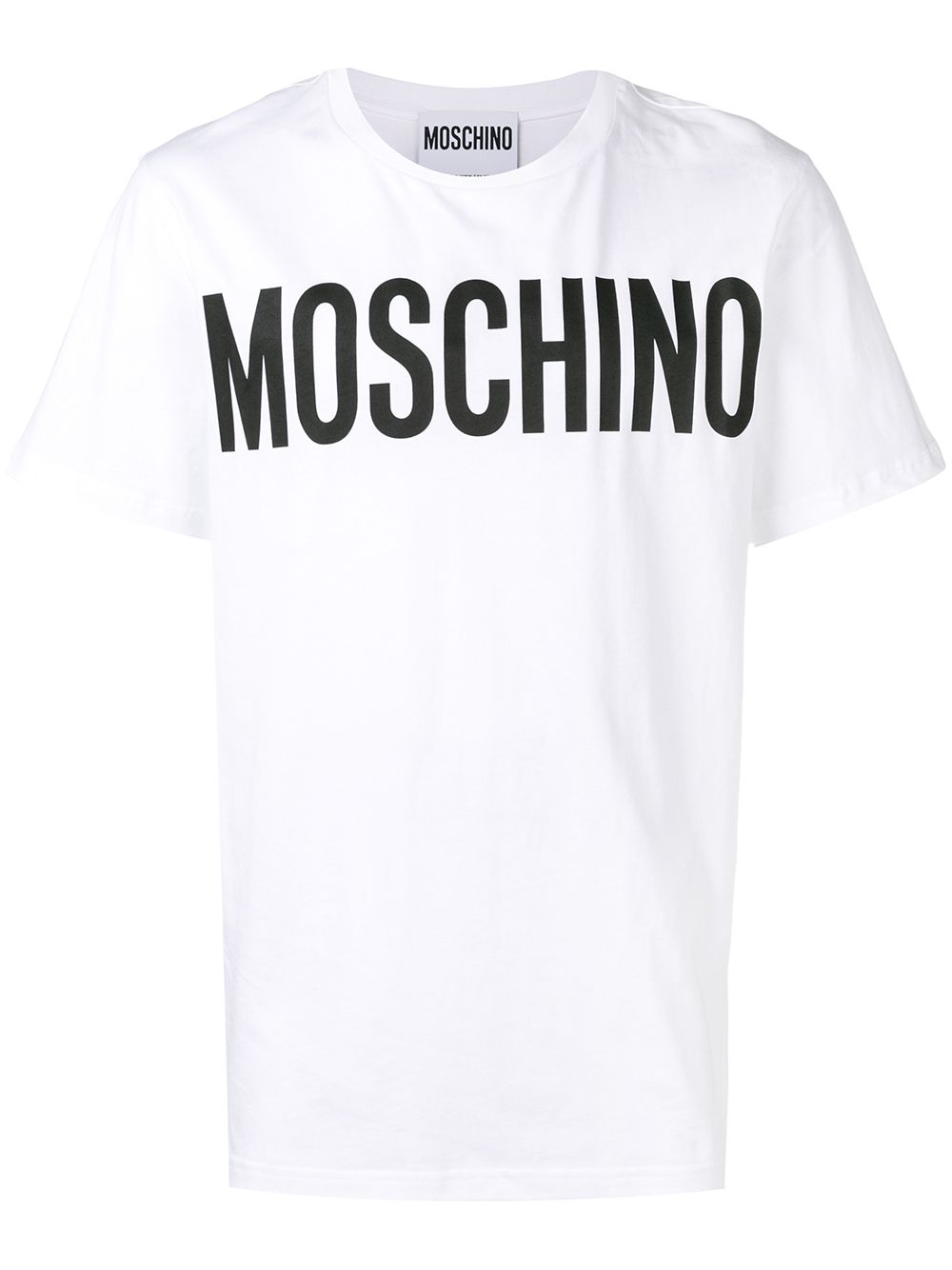 фото Moschino футболка с логотипом