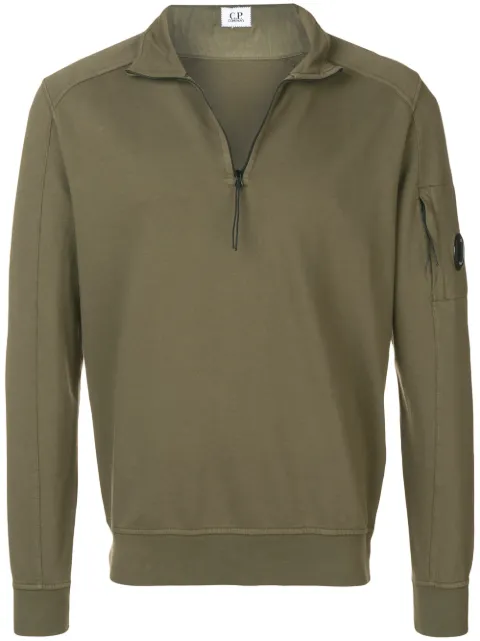 cp half zip sweatshirt