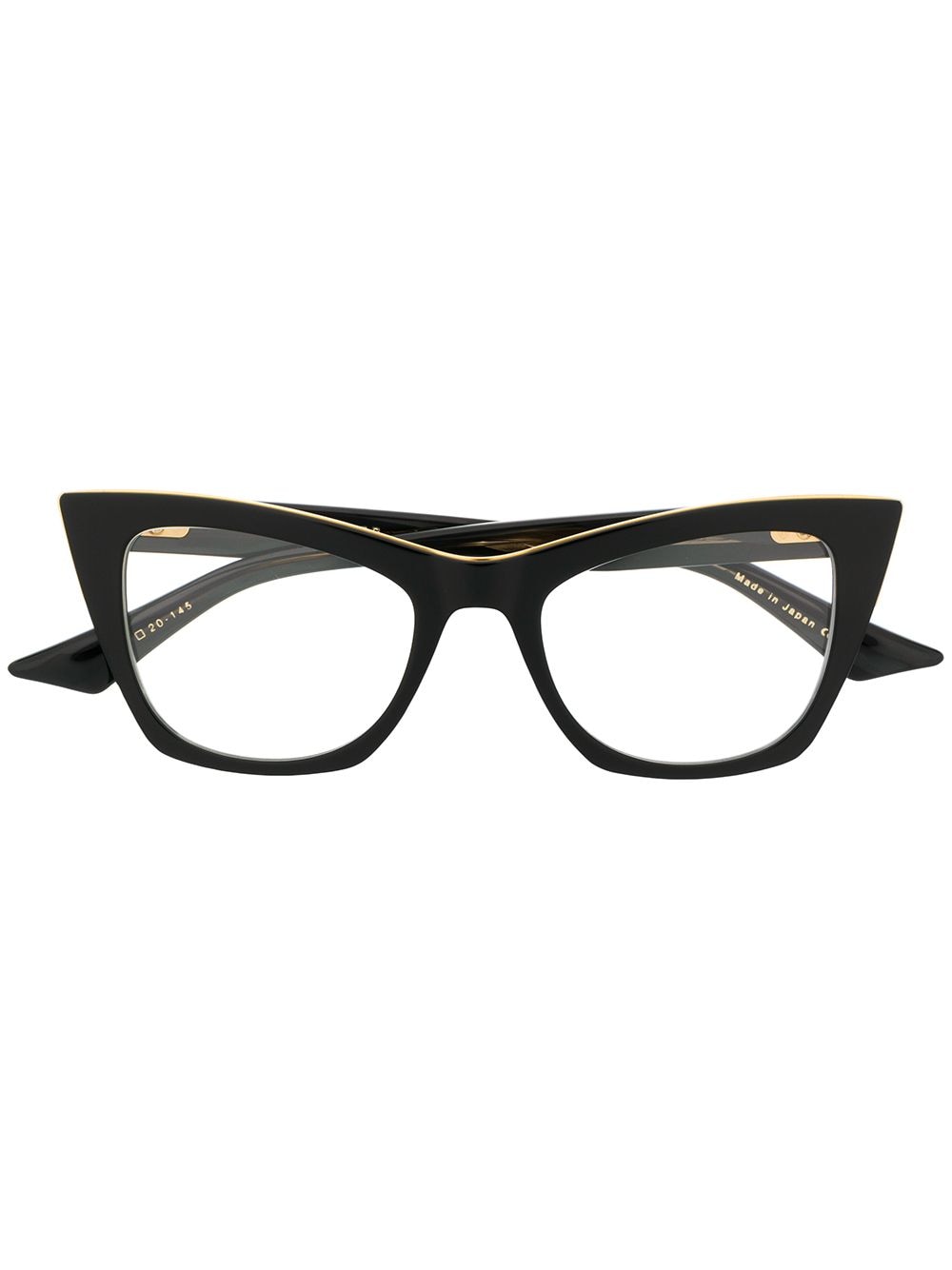 фото Dita eyewear очки в оправе 'кошачий глаз'