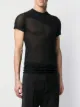Rick Owens تيشيرت بتصميم مركب