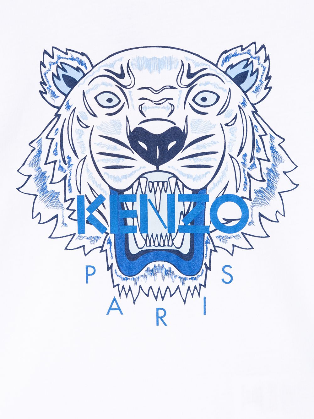 фото Kenzo kids футболка с тигром