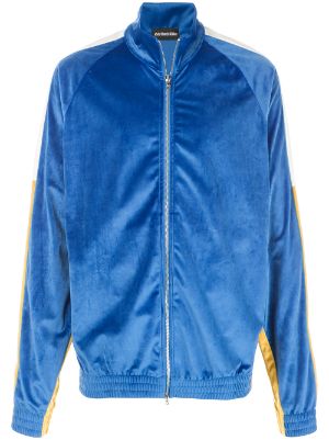 Blue velvet hot sale bomber jacket