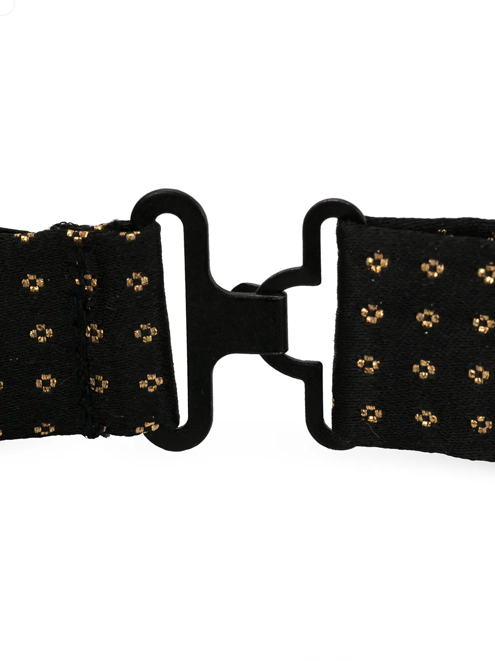 Dolce & Gabbana Vlinderdas met stippen Zwart