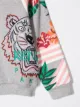 Kenzo Kids Sweatshirtjacke mit Tiger-Print