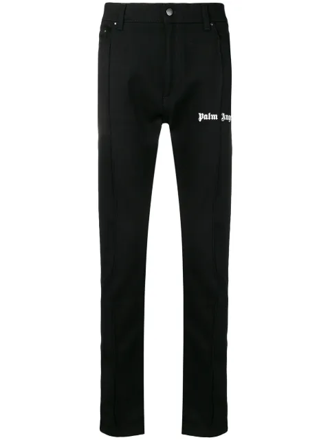 Palm Angels Logo Print Jeans - Farfetch