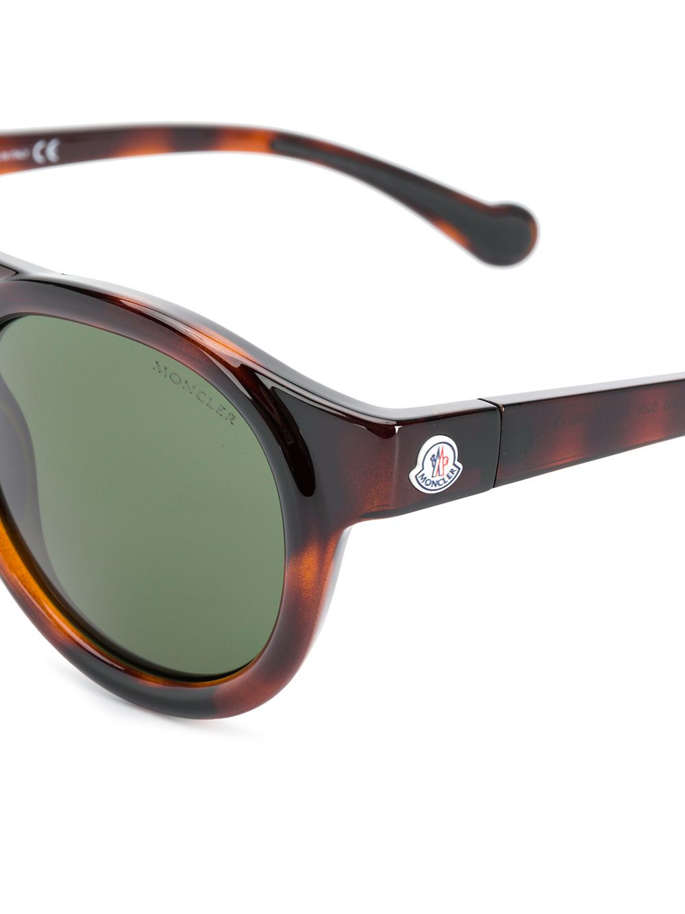 фото Moncler Eyewear солнцезащитные очки в круглой оправе