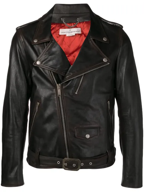 Golden Goose veste de moto classique