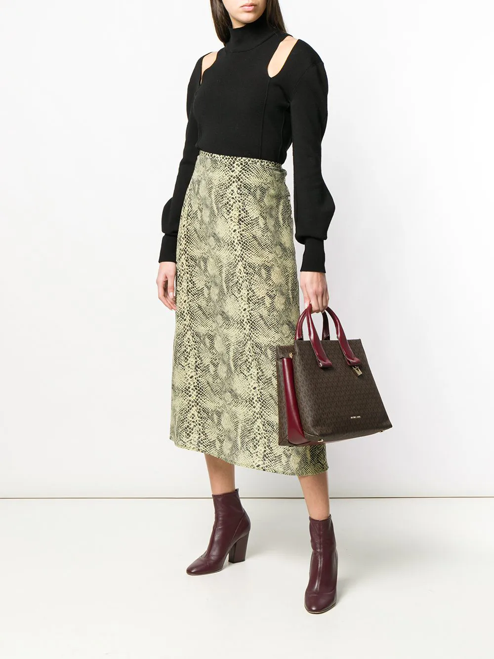 michael kors rollins medium satchel