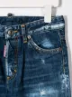 Dsquared2 Kids جينز مجسم بتأثير مهترئ