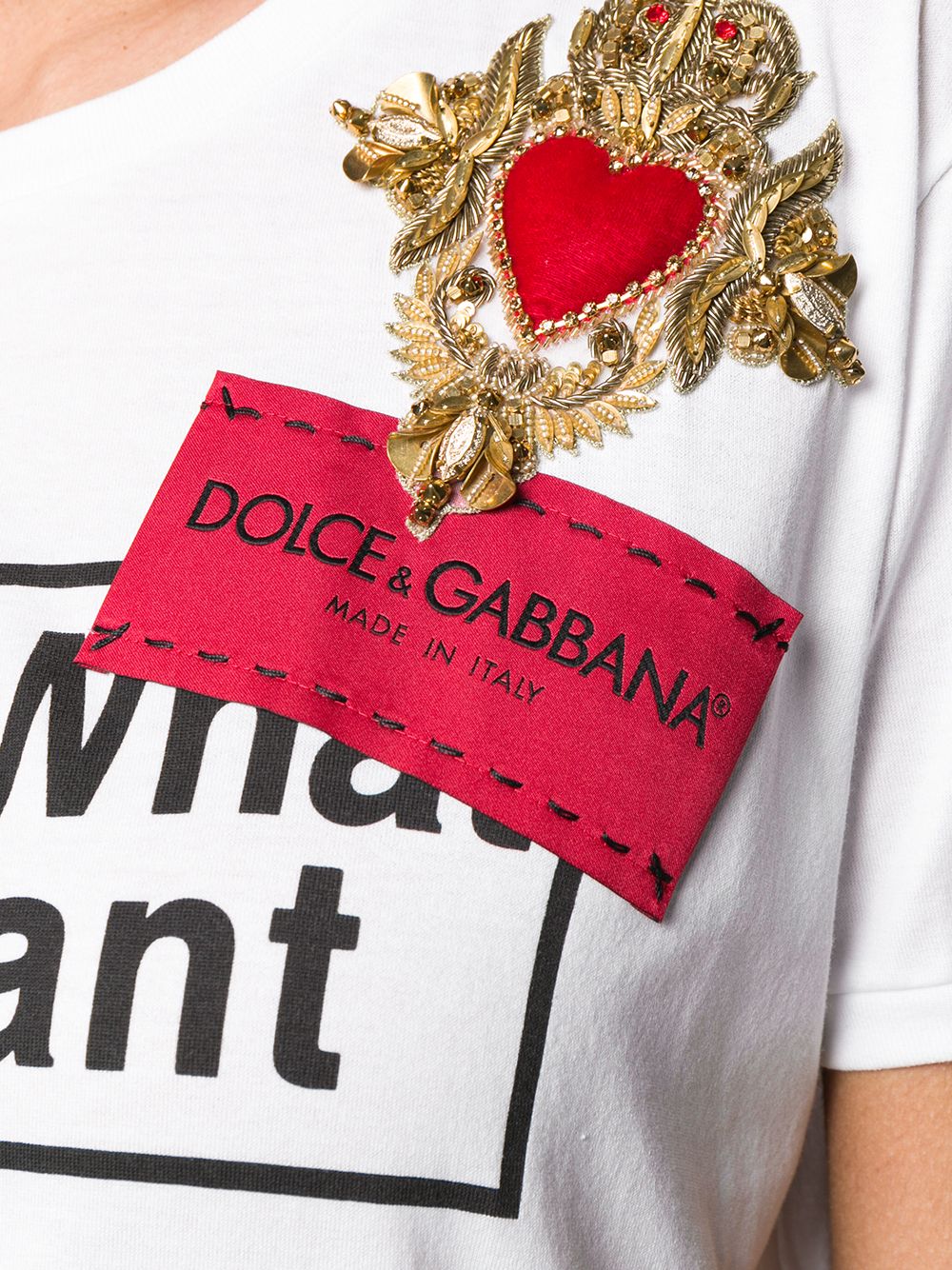 фото Dolce & gabbana футболка love is what you want