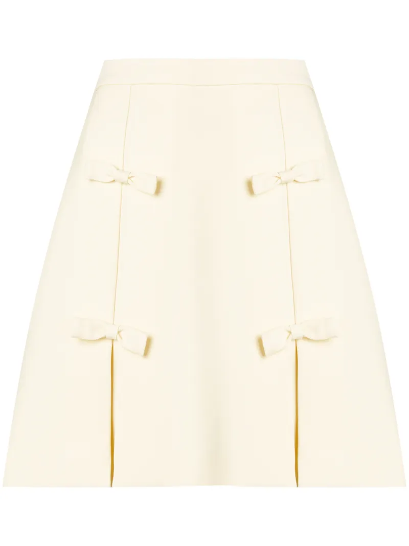 Miu Miu юбка с бантами