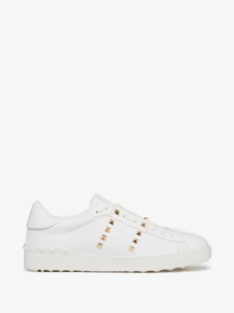 Valentino Garavani calfskin Rockstud Untitled sneakers