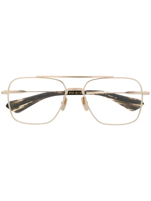 Dita Eyewear pilot frame glasses