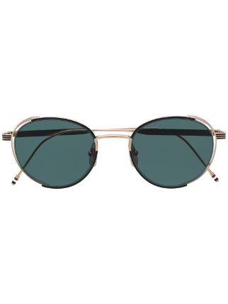 Thom Browne Eyewear round-frame Sunglasses - Farfetch