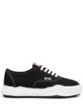 Maison MIHARA YASUHIRO Baker canvas low-top sneakers - Black