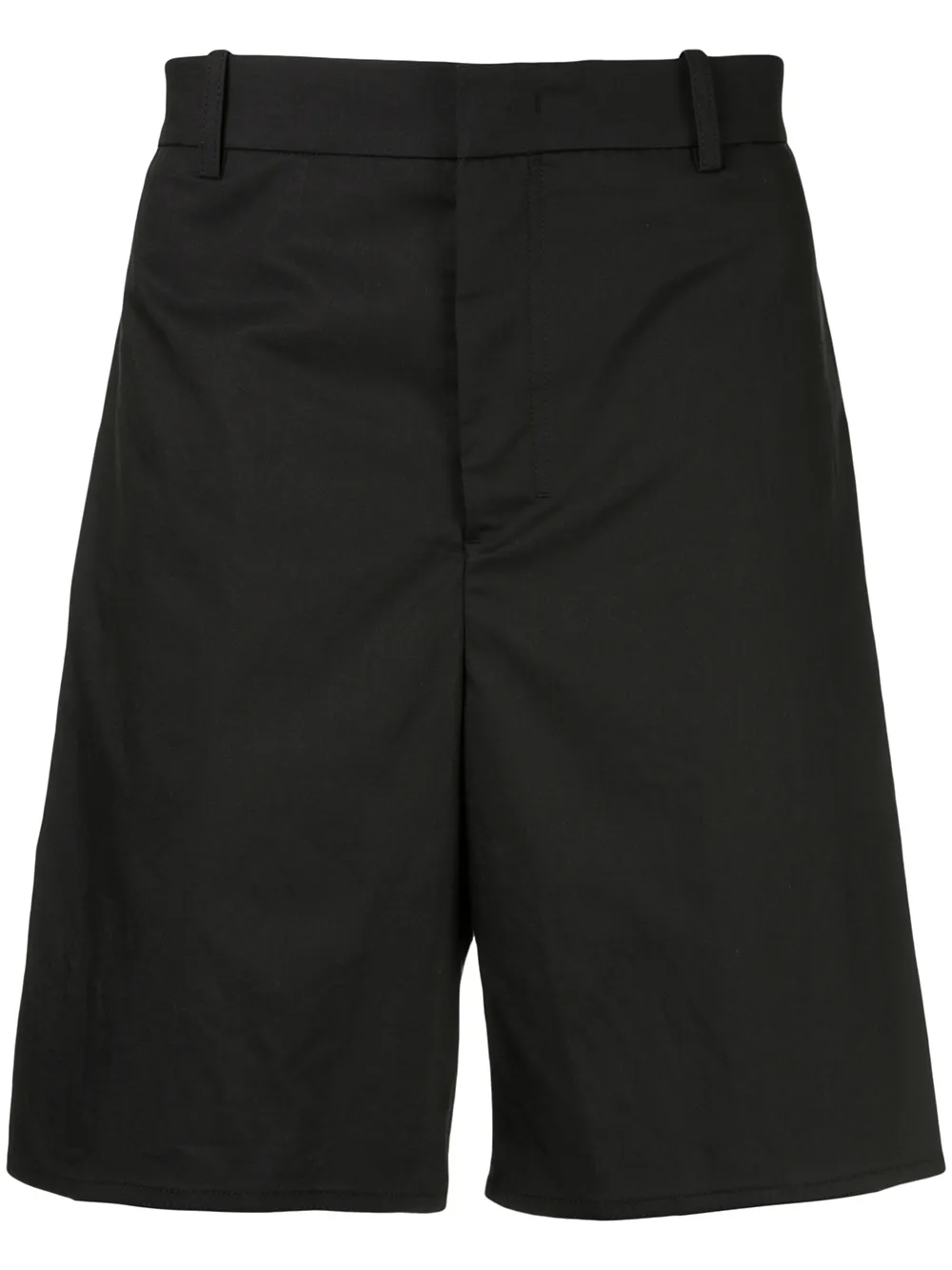 Wooyoungmi Shorts aderenti sartoriali - Nero