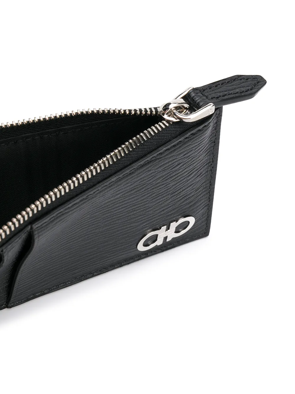 Ferragamo Gancio dubbele buidel Zwart