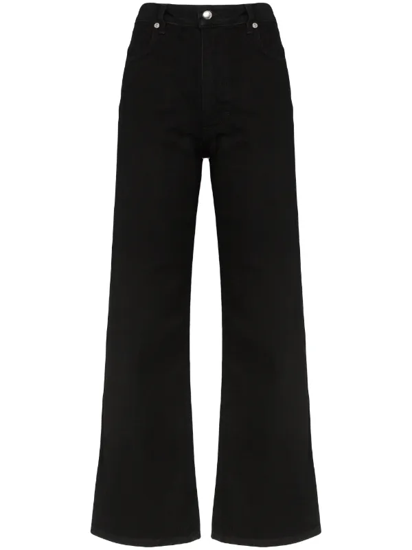 eckhaus latta wide leg jean