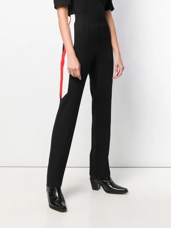 givenchy side stripe pants