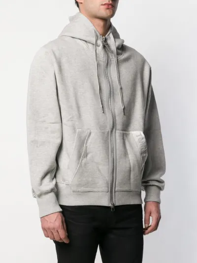 TOM FORD zip-up hoodie grey | MODES