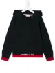 الصورة 1 من Moncler Kids كنزة بغطاء رأس وأطراف بشريط بشعار
