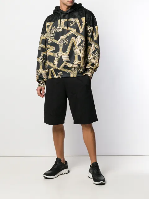 versace shorts outfit