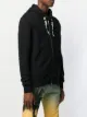 Balmain classic zipped hoodie