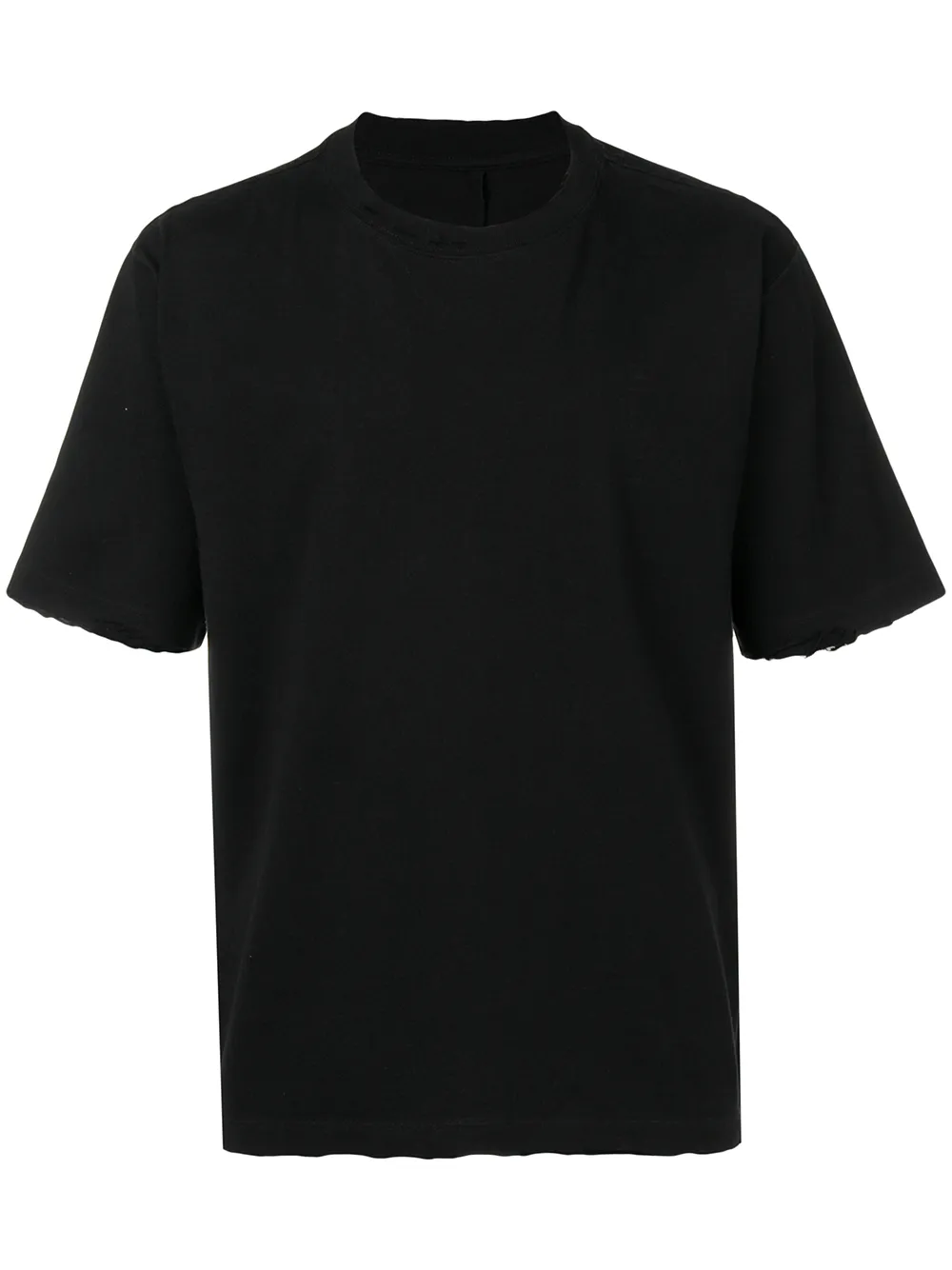 UNRAVEL PROJECT t-shirt imprimé à effet usé - Noir UNRAVEL PROJECT t-shirt imprimé à effet usé - Noir