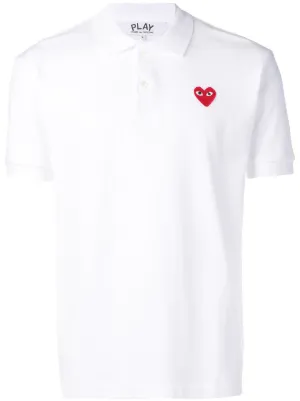 cdg polo shirt