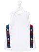 الصورة 1 من Marcelo Burlon County Of Milan Kids بلوزة بلا أكمام بشرائط بطبعة صليب