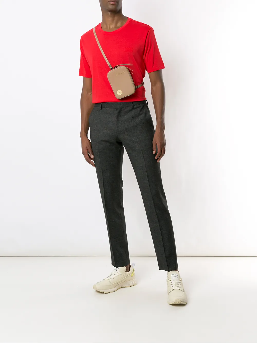 HUGO Camiseta com logo bordado | Image 2