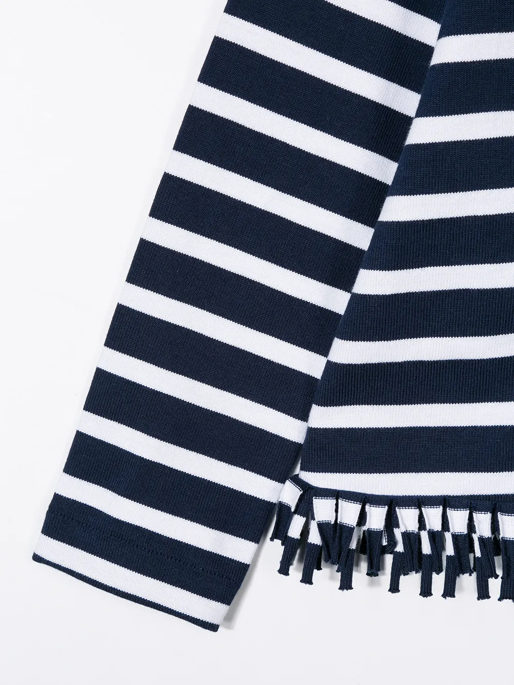 Il Gufo Gestreepte blazer Blauw