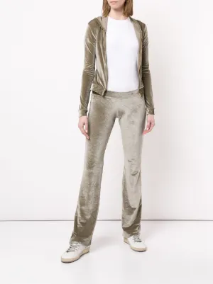 chanel velvet tracksuit