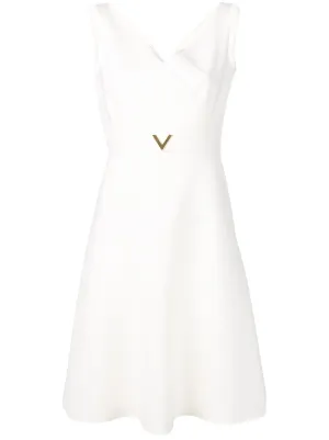 White Cocktail Dress Valentino