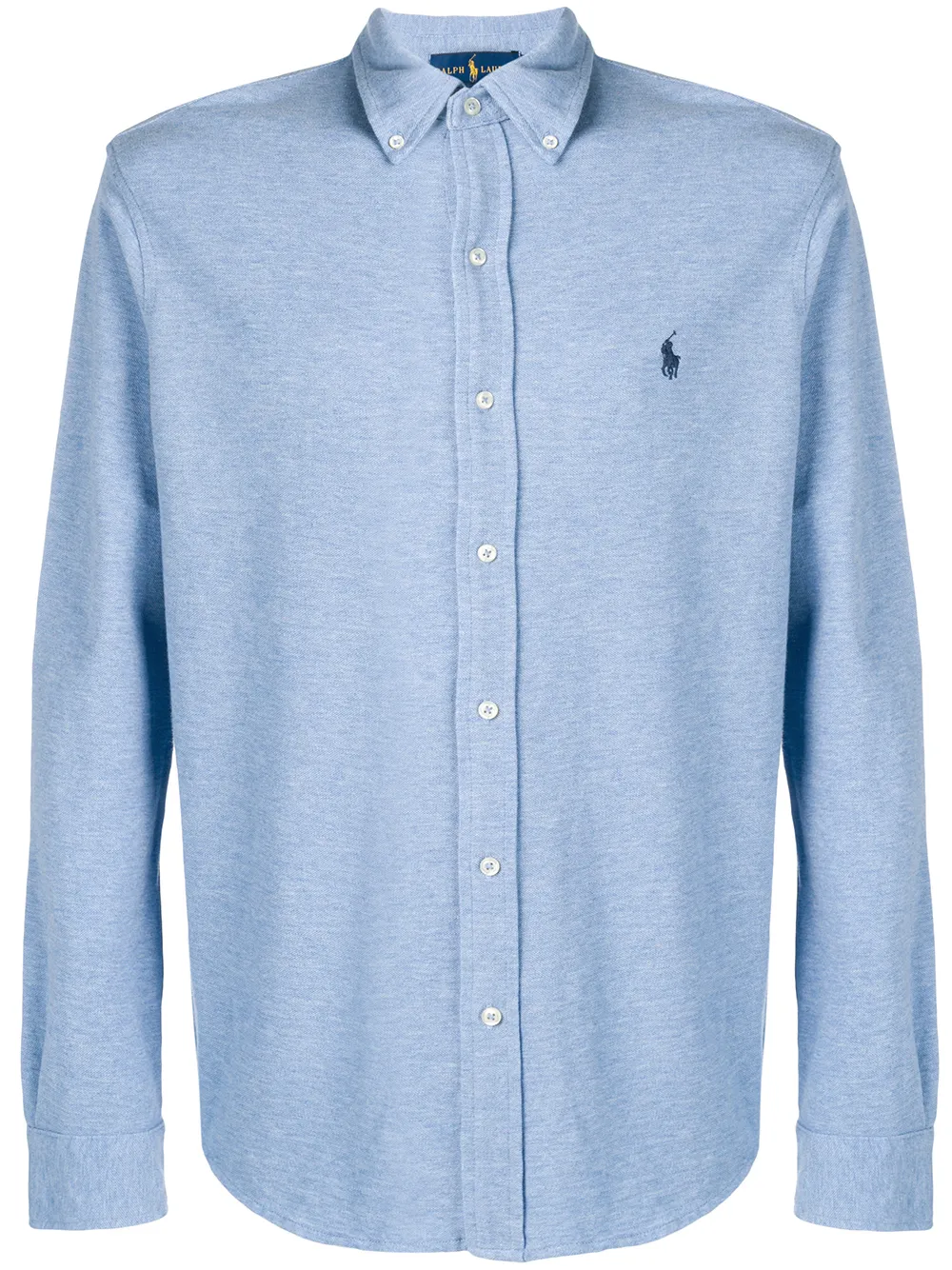 Polo Ralph Lauren Overhemd met geborduurd logo Blauw
