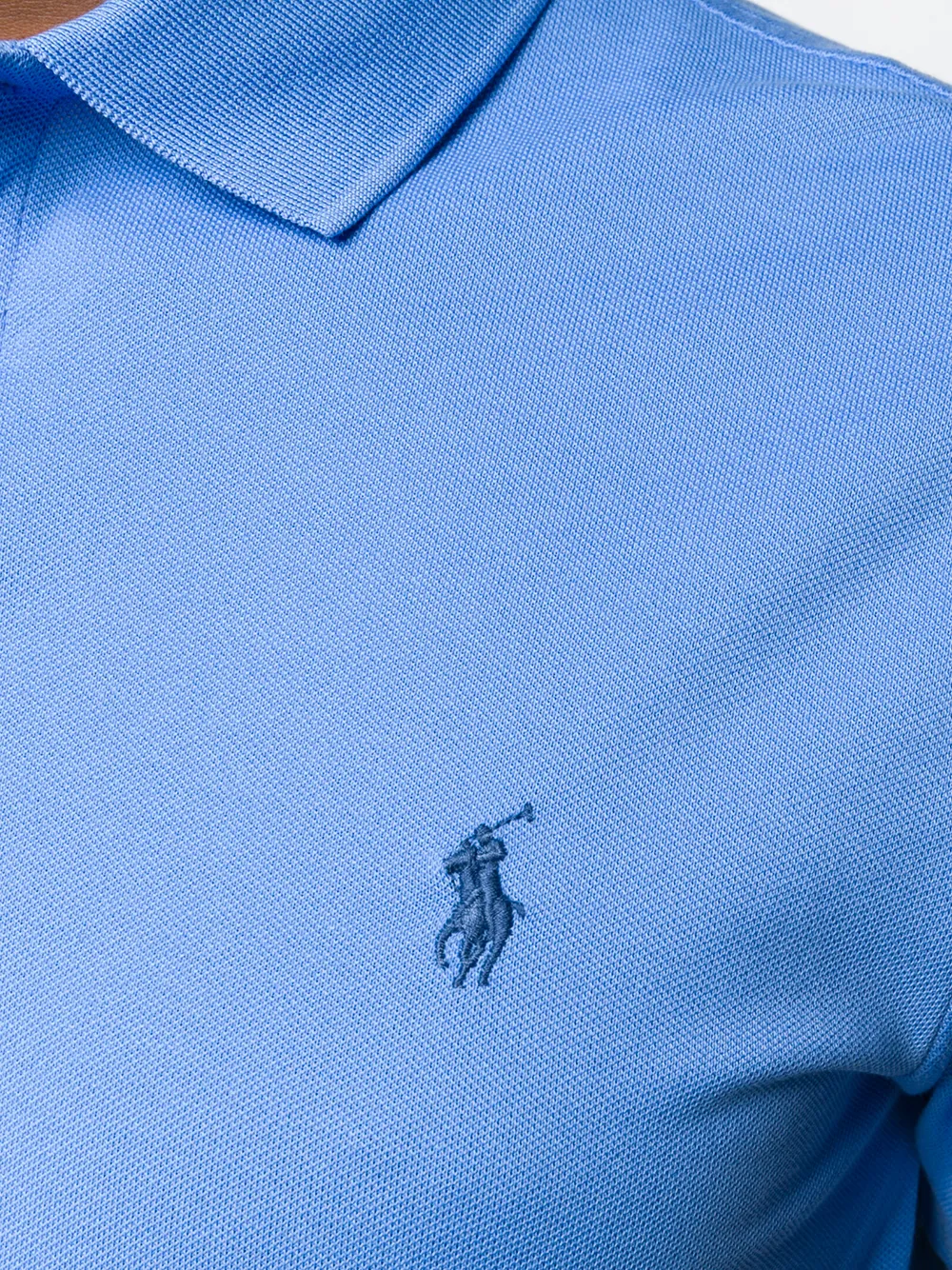 фото Polo ralph lauren рубашка-поло с вышитым логотипом