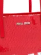 Miu Miu logo print tote