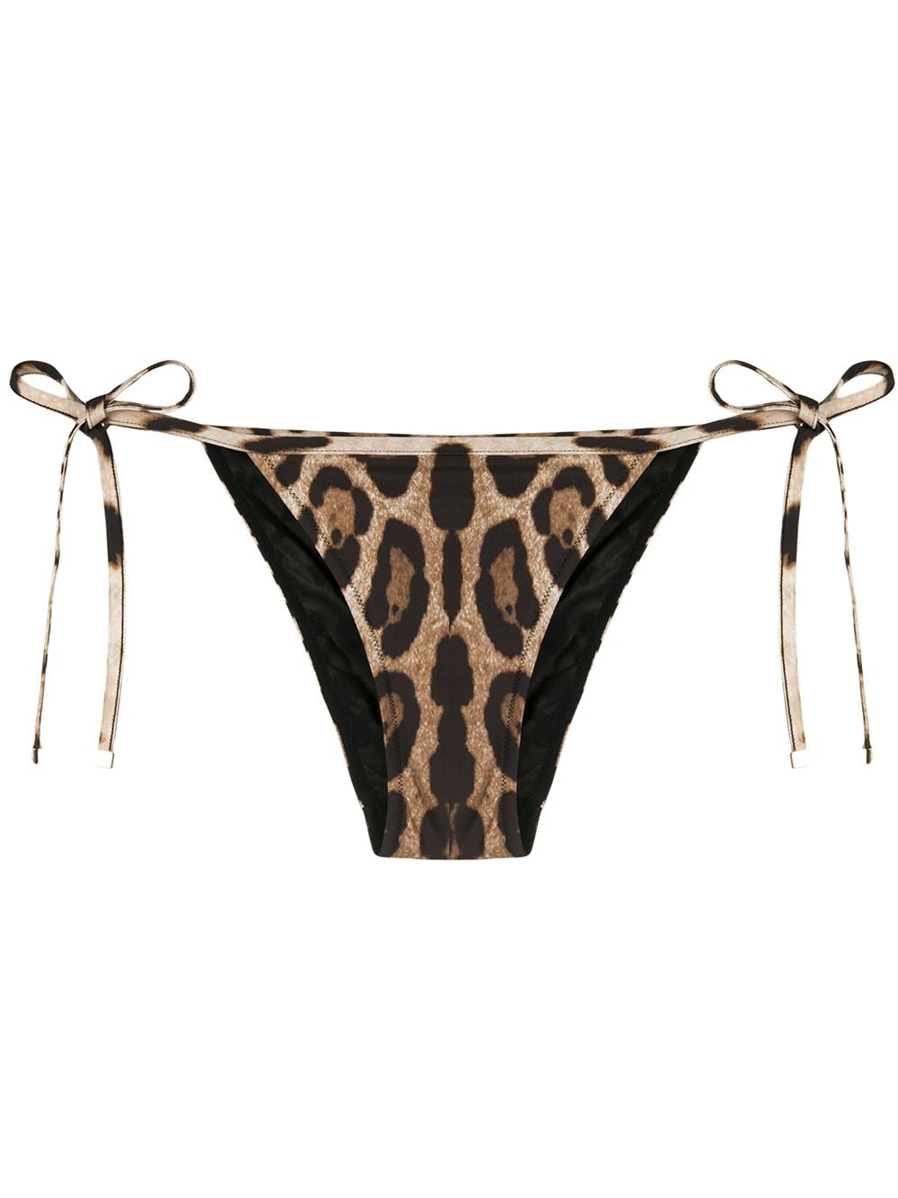 leopard-print bikini bottoms