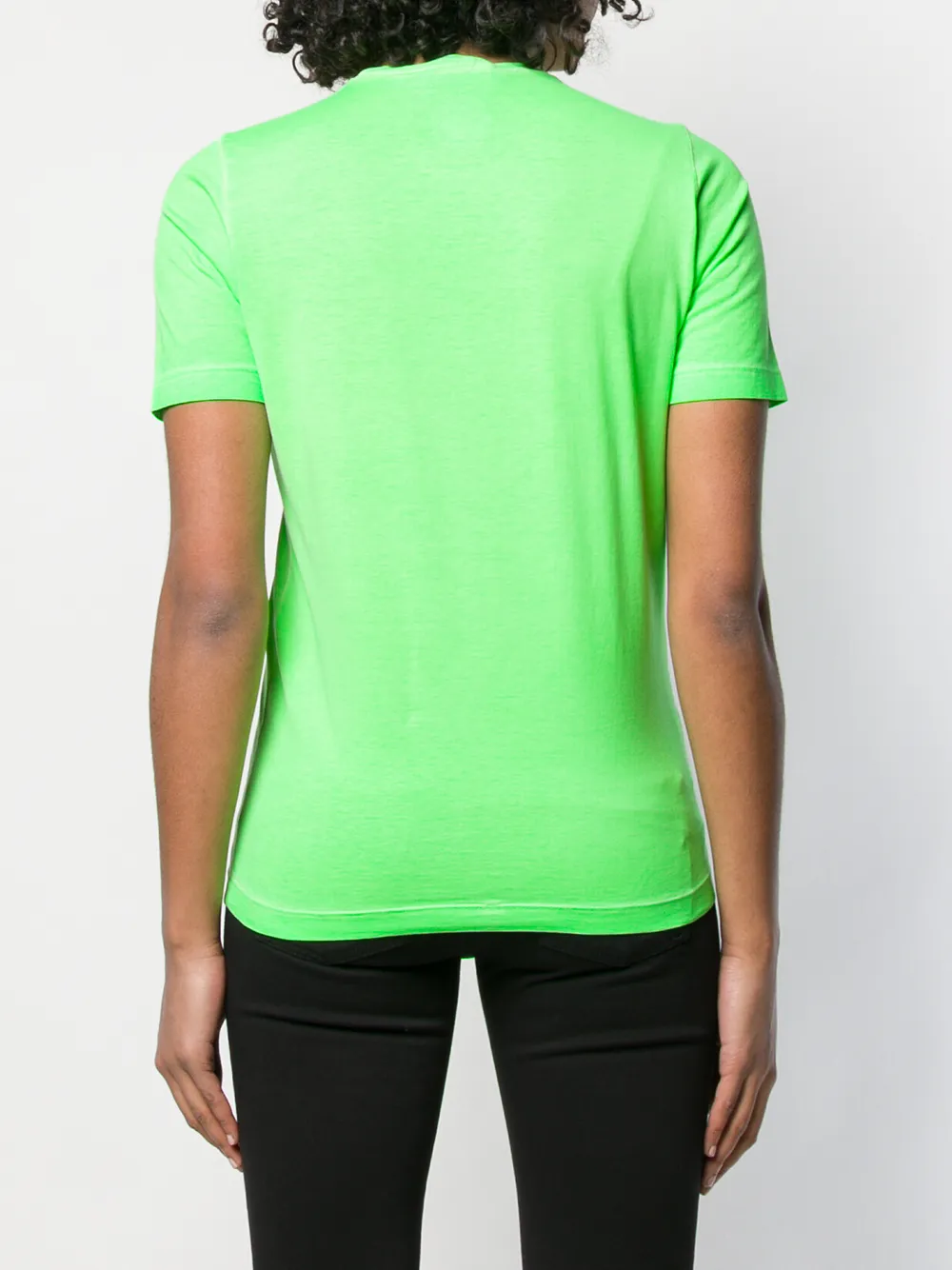 DSQUARED2 'Pink N Punk' T-shirt Groen
