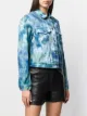 3.1 Phillip Lim Jeansjacke in Batik-Optik