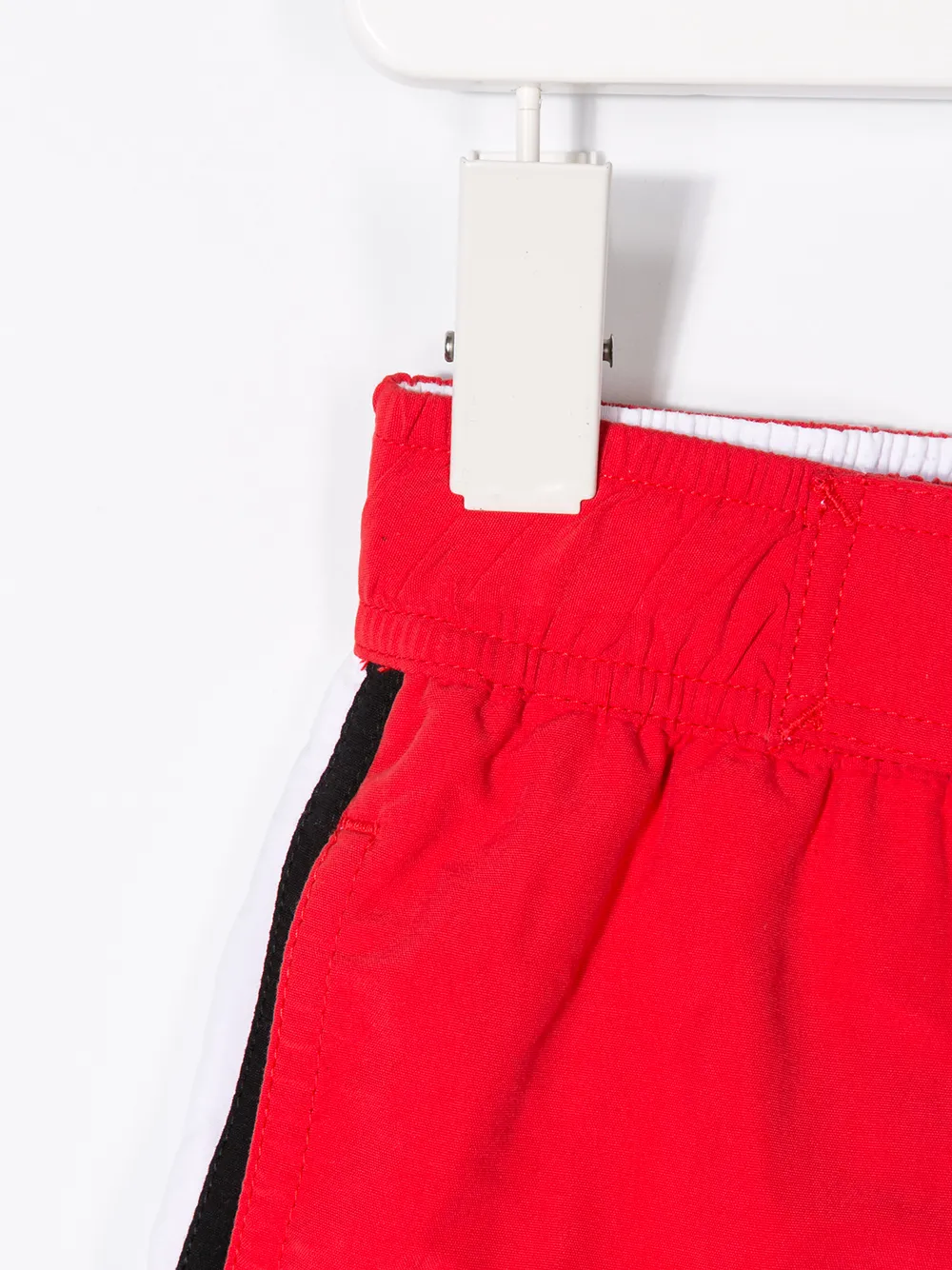 Givenchy Kids Zwemshorts met logo streep Rood