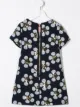 الصورة 2 من Little Marc Jacobs فستان مزين بترتر وزهور