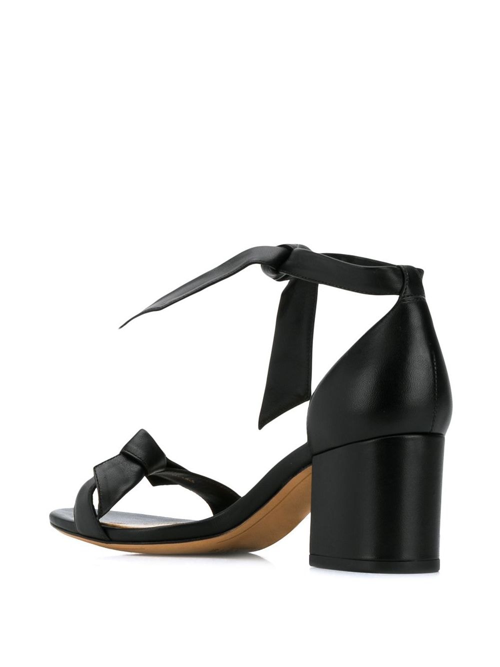 Shop Alexandre Birman Block Heel Sandals In Black