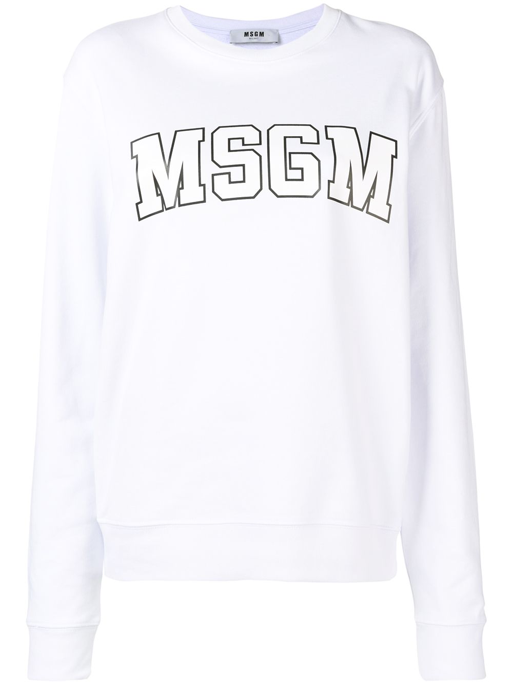 msgm logo sweatshirt