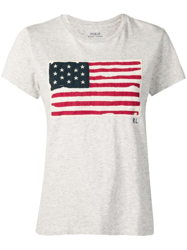 polo ralph lauren flag t shirt